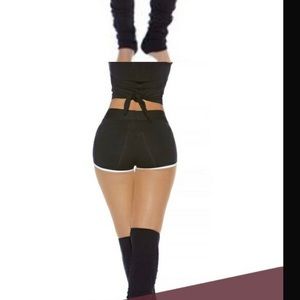 Bombshell Sportswear leg warmer leggings 
size XS Black 
New with tags.